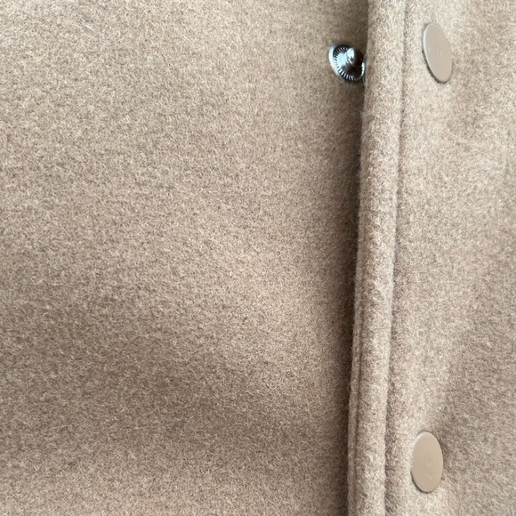 Wool Bomber Jacket Button Up Old Navy - Picture 4 of 9